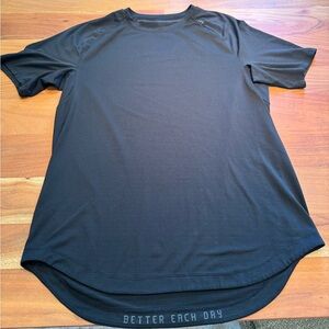 Men’s Black License to Train Short-Sleeve Shirt - Large